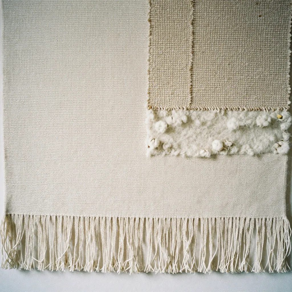 Large fiber tapestry